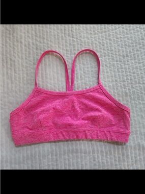 ALO Yoga Alosoft Gratitude Bra in Pink Heather